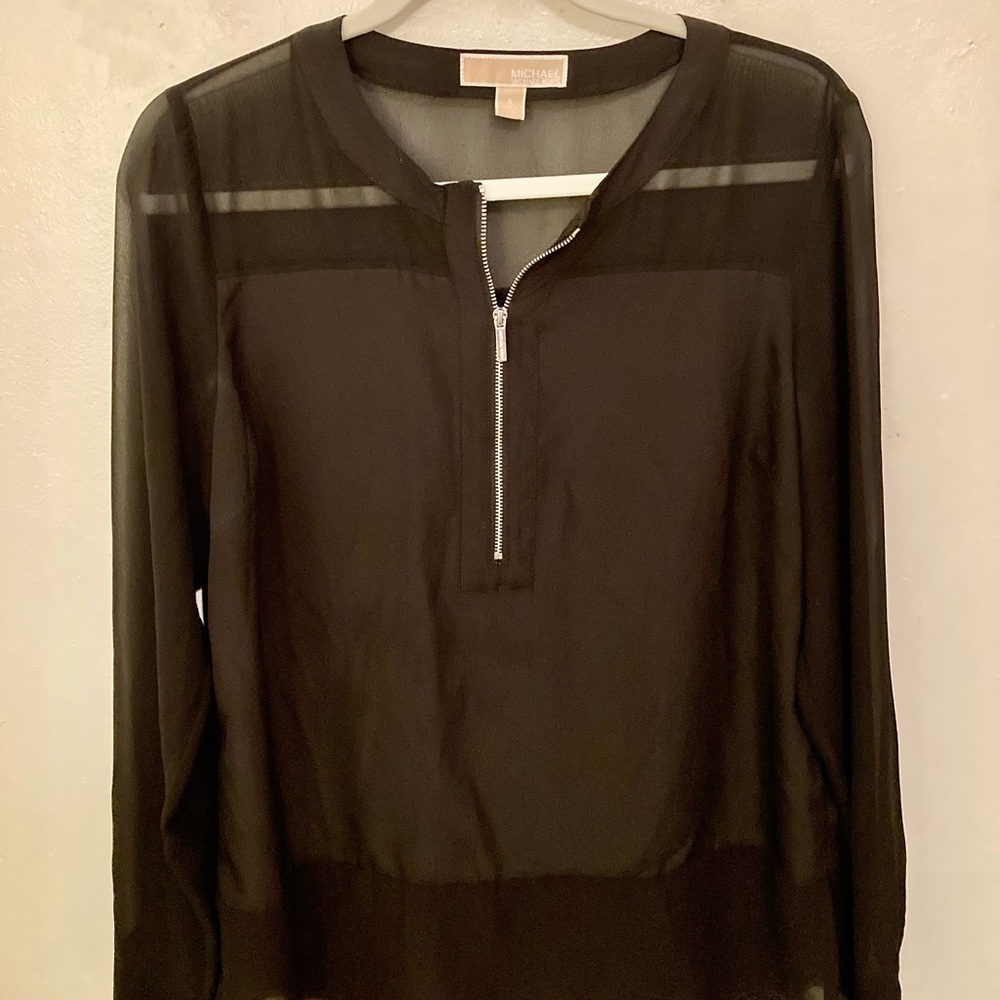 Michael Kors Black Blouse